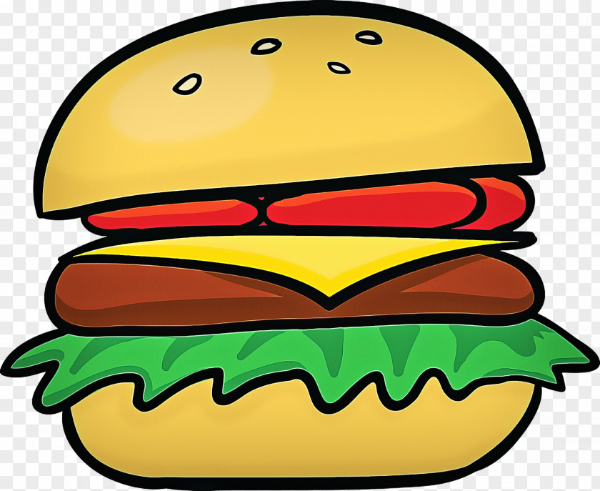 Smile Hamburger PNG