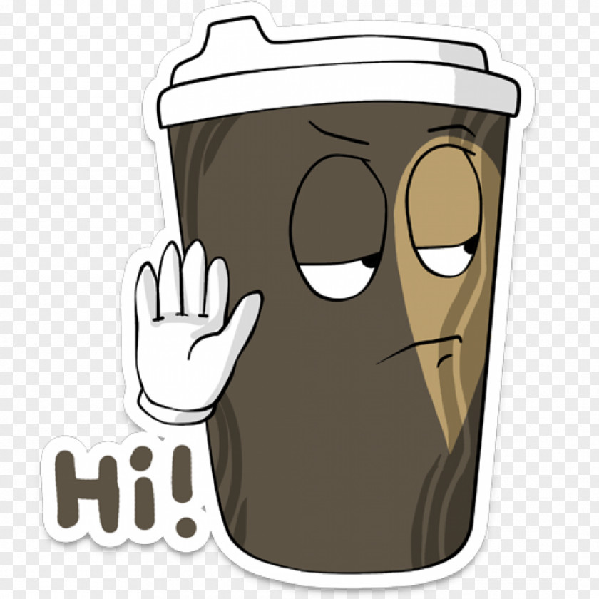 Telegram Mug Cup Table-glass Character PNG