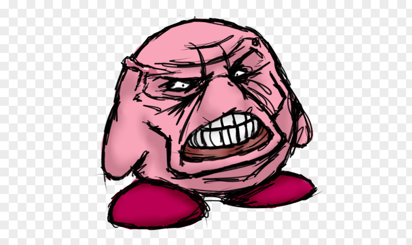 Tradtional Kirby Nose Cheek Codex PNG