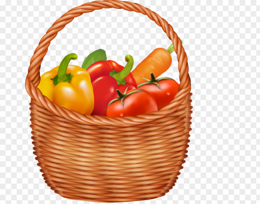 Vegetable Basket Fruit Clip Art PNG