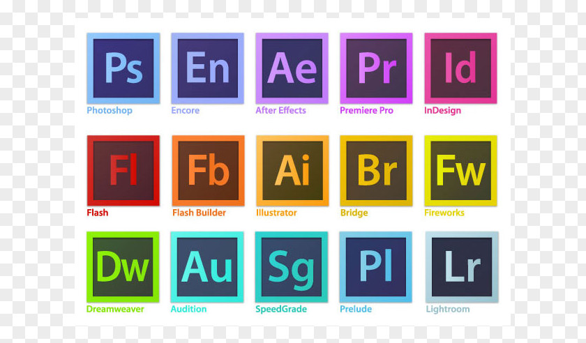 Adobe Creative Suite Cloud Systems PNG
