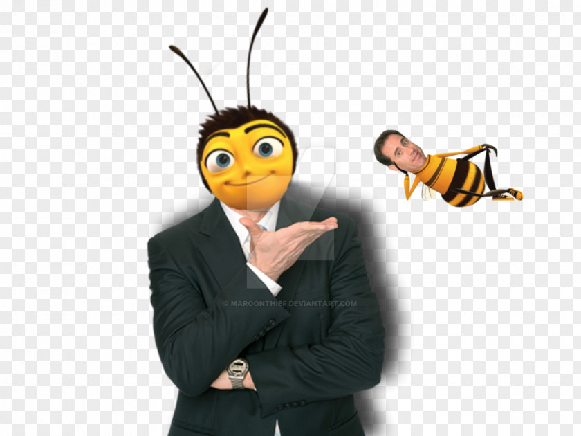 Bee Honey Barry B. Benson Smile -m- Art PNG