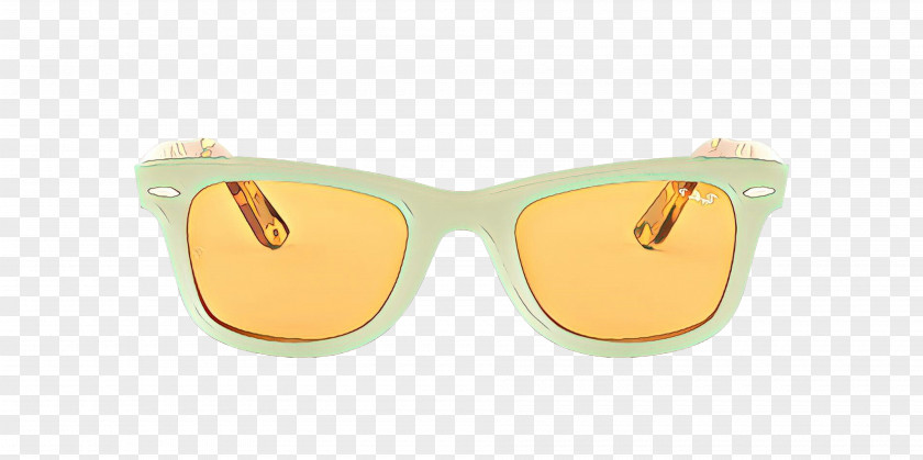Beige Eye Glass Accessory Sunglasses Cartoon PNG