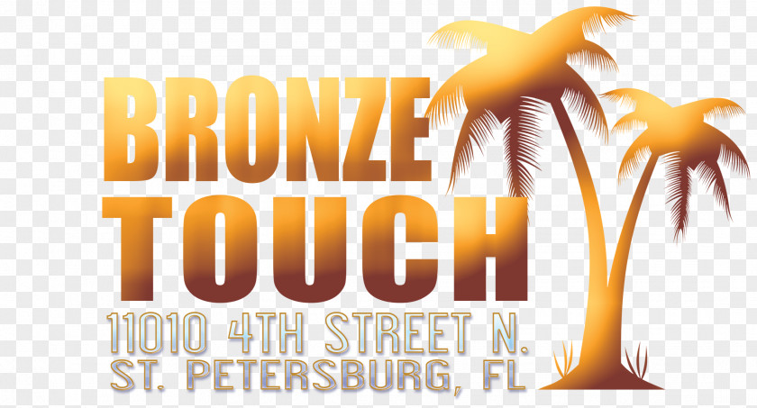 Bronze Touch Logo Sun Tanning Sunless 4th Street North PNG