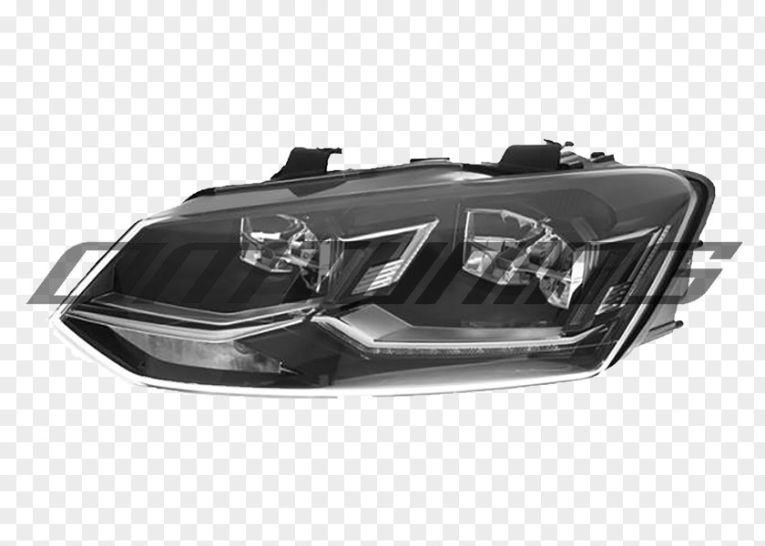 Car Headlamp Volkswagen Polo GTI Bumper PNG