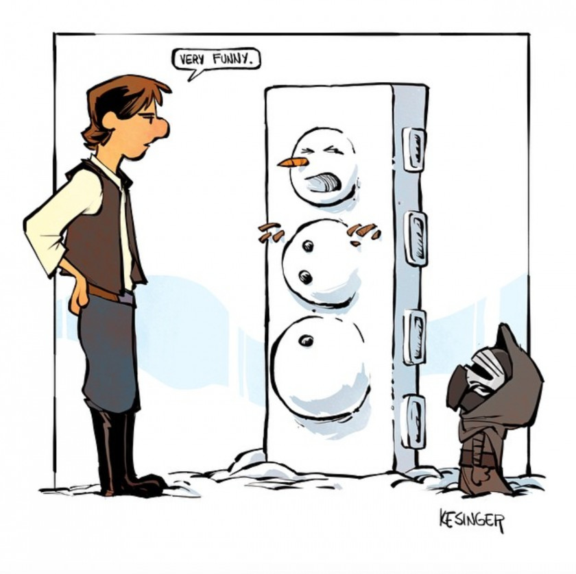 Conflict Cliparts Calvin Kylo Ren And Hobbes Star Wars Illustrator PNG
