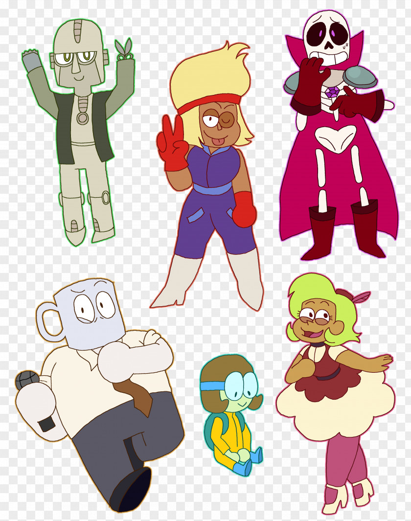 Drupe OK K.O.! Lakewood Plaza Turbo Let's Play Heroes Character Art PNG