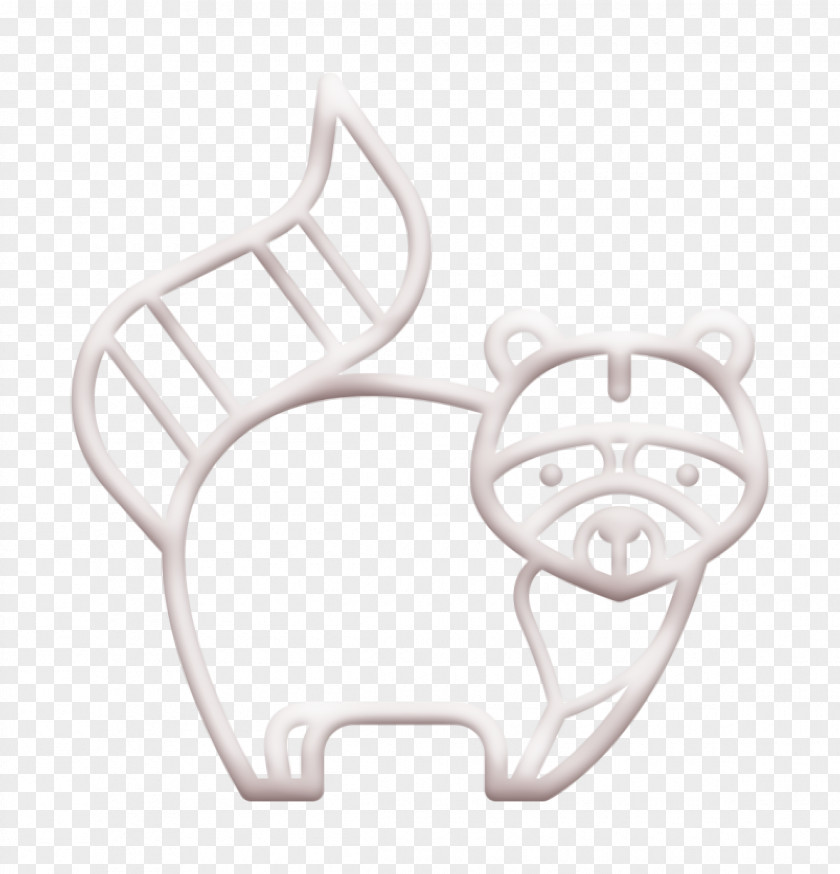 Racoon Icon Forest Animals PNG