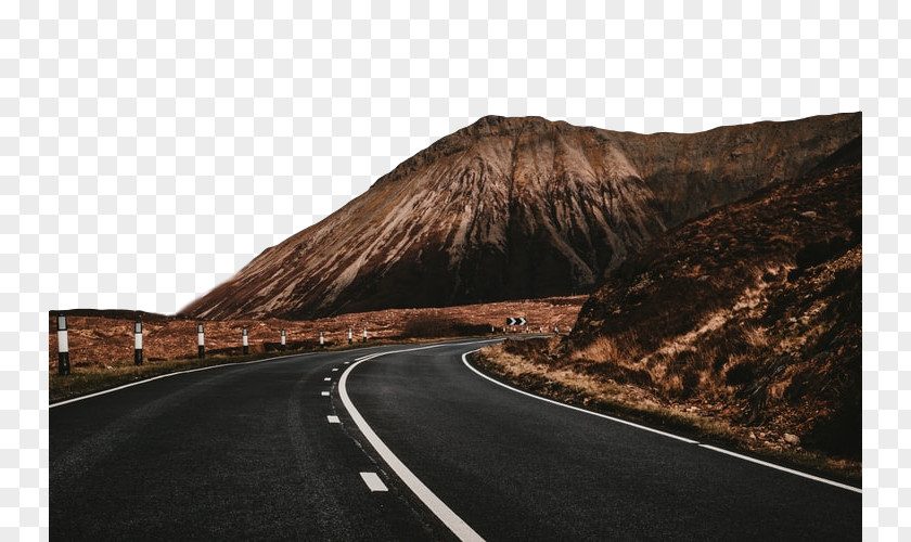 Road Trip Thoroughfare Highway Asphalt Infrastructure Highland PNG