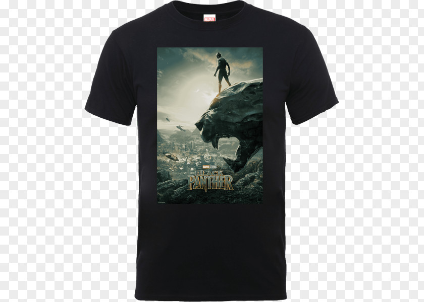 Black Posters Panther T-shirt Okoye T'Chaka Marvel Cinematic Universe PNG