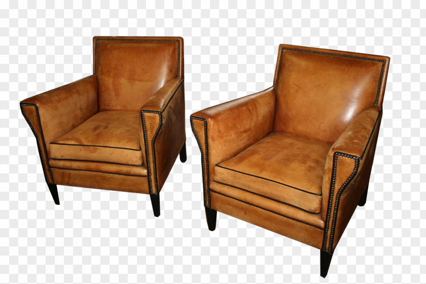 Chair Club Wing Couch Furniture PNG