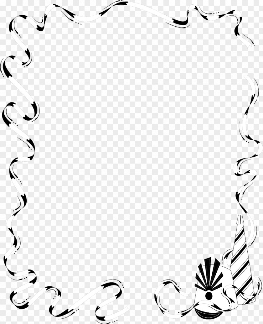 Chin Border Template Borders And Frames Party Clip Art PNG