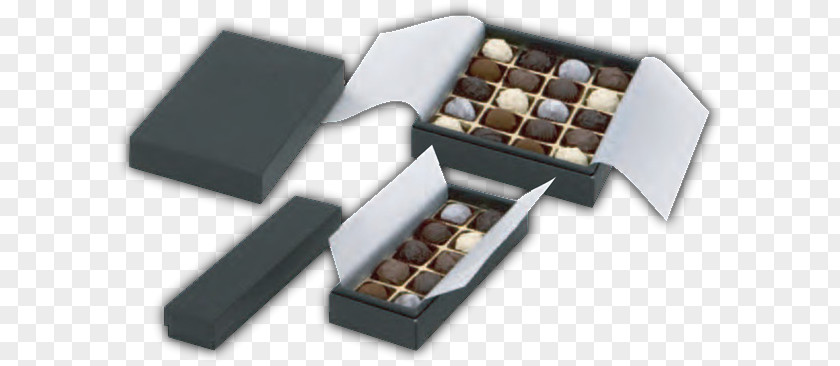 Chocolate Truffle Ganache Box Praline PNG