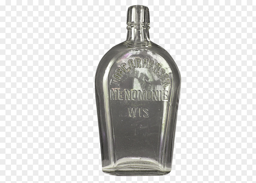Menomonie Glass Bottle Liqueur Distilled Beverage Milwaukee Advertising PNG