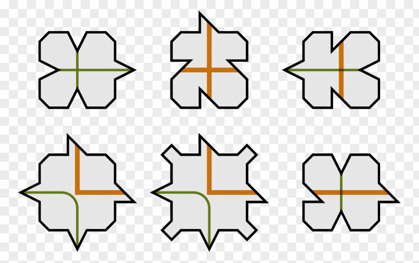 Plane Penrose Tiling Tessellation Aperiodic Wang Tile PNG