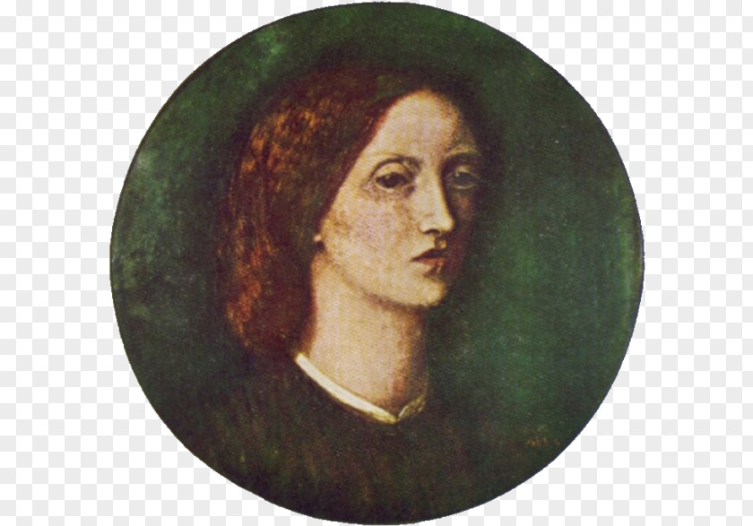 Portrait Of Elizabeth Siddal Beata Beatrix Pre-Raphaelite Brotherhood PNG