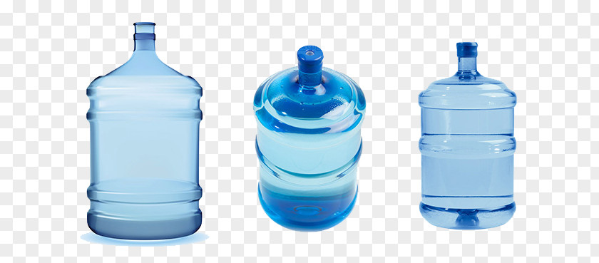 Three Barrels Of Bottled Water Bottles Cooler Drinking PNG