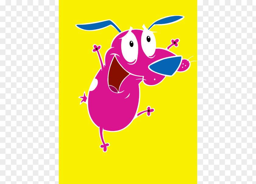 Outline Of Courage The Cowardly Dog Muriel Bagge Cartoon Network Drawing Clip Art PNG