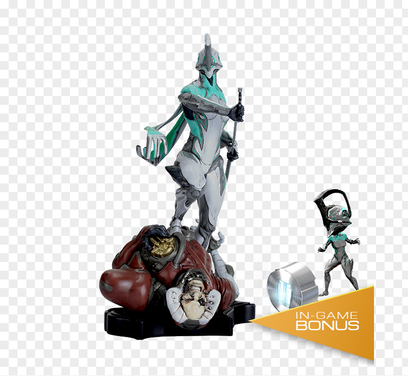 Painted Poster Warframe Figurine Statue Polyresin PNG