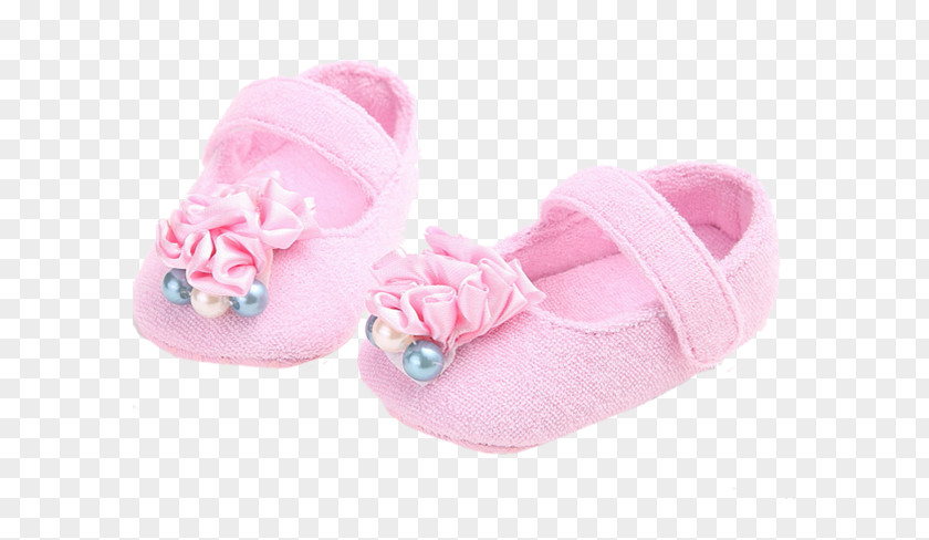Pearl Baby Shoes Slipper Shoe Flip-flops Infant PNG