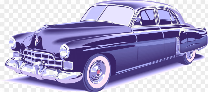 Retro Luxury Car Vector Material Wash Classic PNG