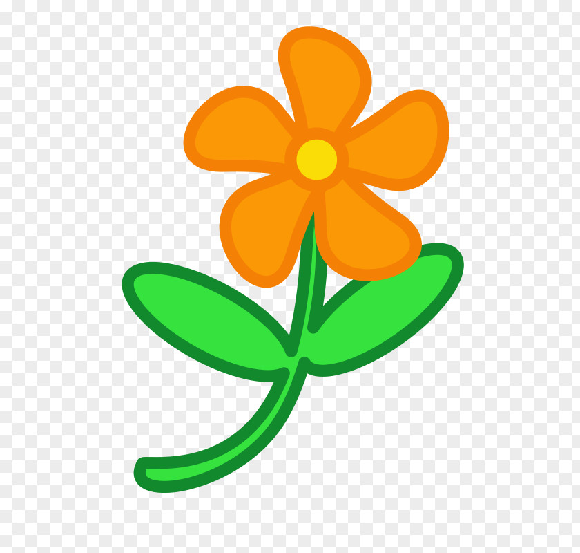 Simple Flower Cliparts Clip Art PNG