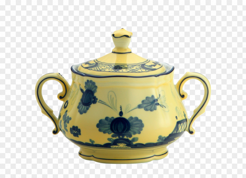 Sugar Bowl Doccia Porcelain Tableware Teapot PNG