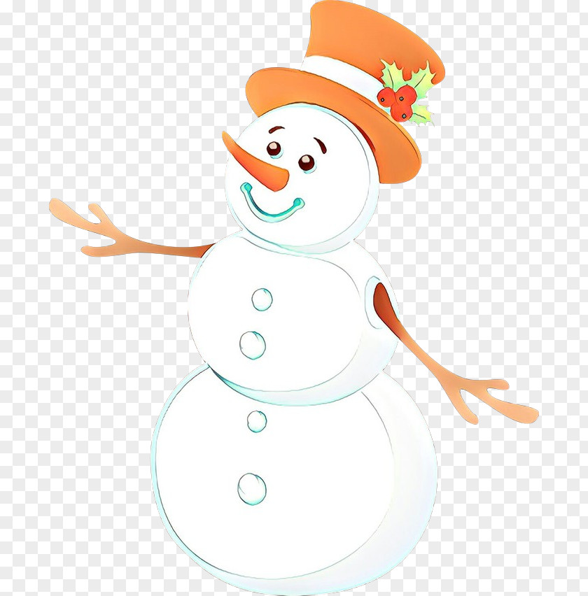 Cartoon Snowman PNG