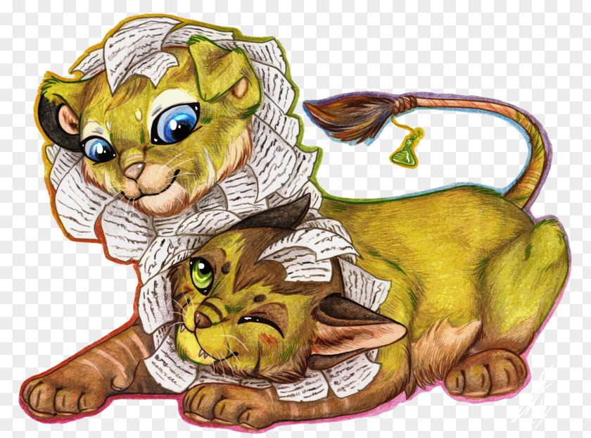 Cat The In Hat Tiger Lion Book PNG