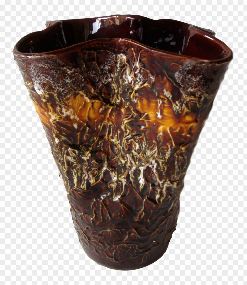 Iron Vase Vallauris Cannes Ceramic Glass Art PNG