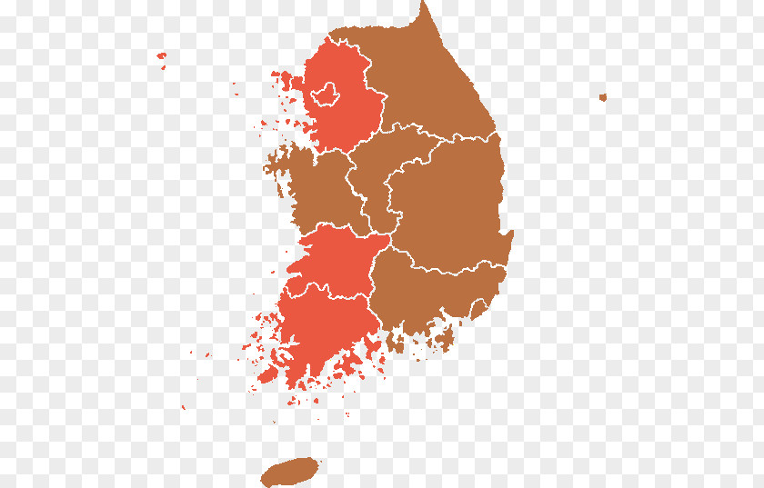 Map South Korean Presidential Election, 1971 Peninsula PNG