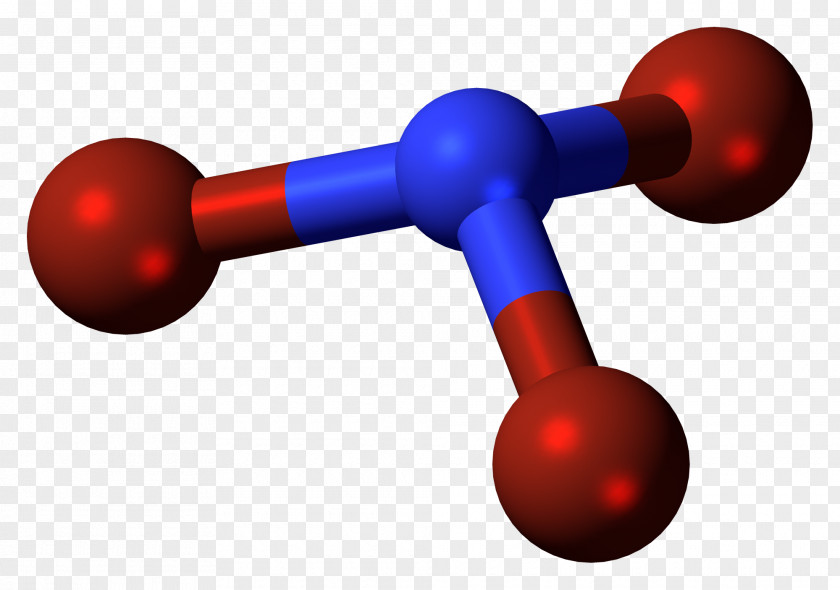 Nitrogen Tribromide Molecule Trichloride Gas PNG