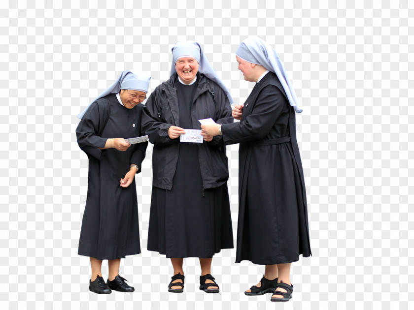 Nun Fantasia Koch Family Woman Robe PNG