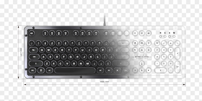 Typewriter Computer Keyboard Laptop Input Devices Numeric Keypads PNG