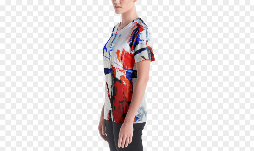 Abstract Modern T-shirt Neckline Blouse Clothing Sweater PNG