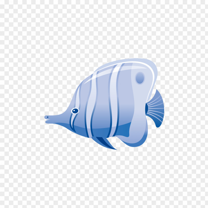 Blue Short Kiss Fish Seabed Marine Biology PNG