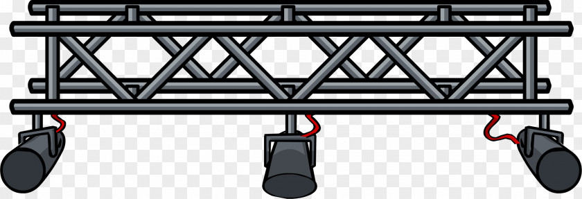 Concert Stage Lighting Club Penguin Igloo PNG