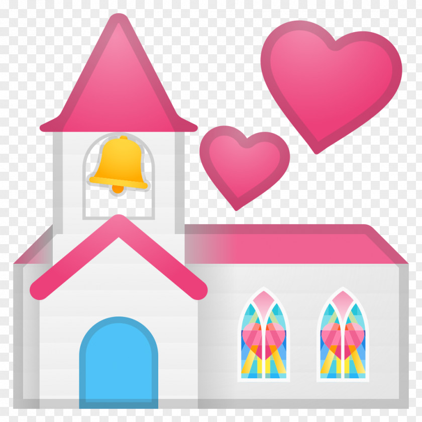 Emoji Church Noto Fonts Wedding PNG