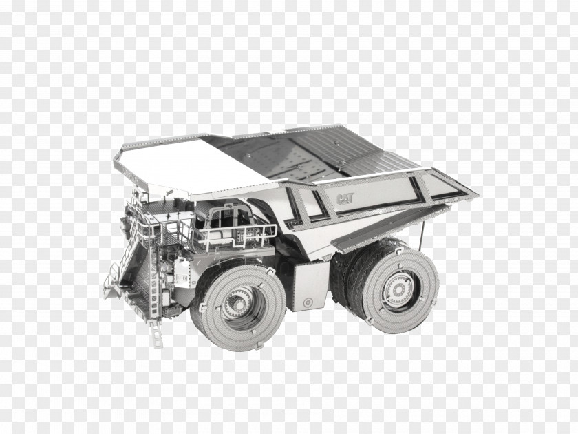 Mining Truck Caterpillar Inc. Haul Model Kit Metal Earth PNG