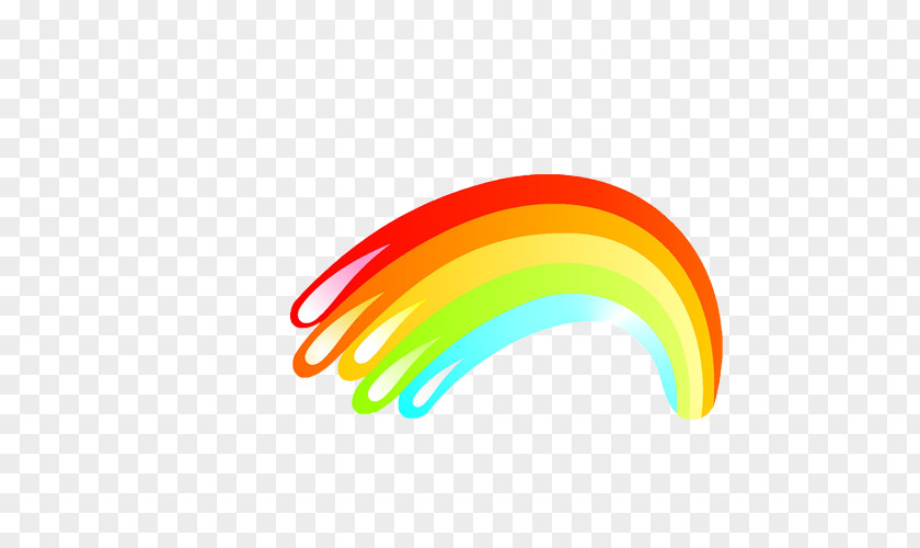 Rainbow Paintbrush Color PNG
