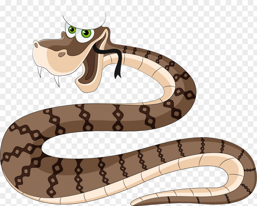 Vector Painted Snake Cobra Euclidean Illustration PNG