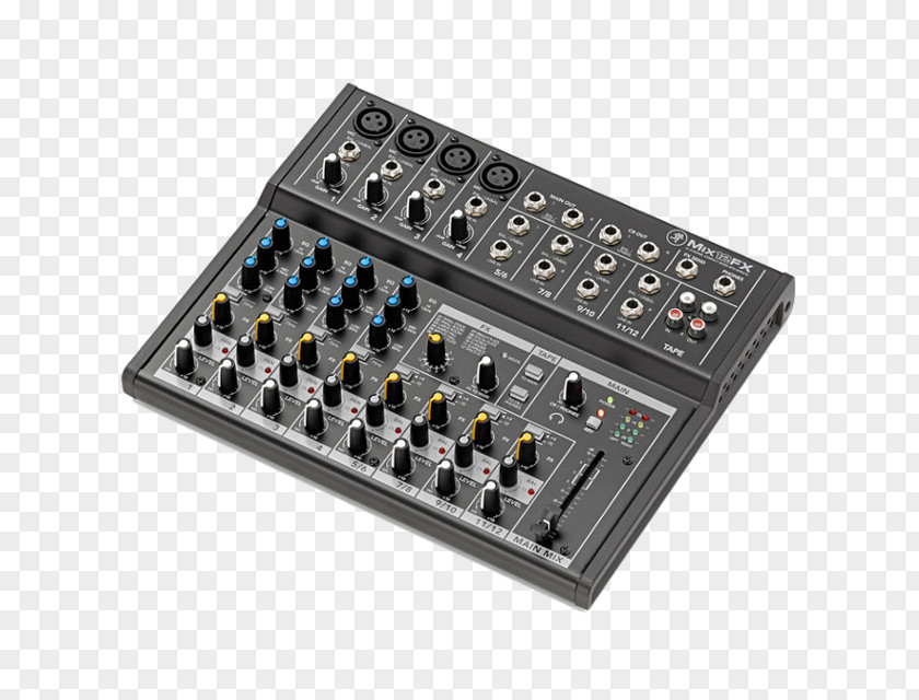 Shure SM57 Audio Mixers Mackie Mix12FX Mix8 Mixing PNG