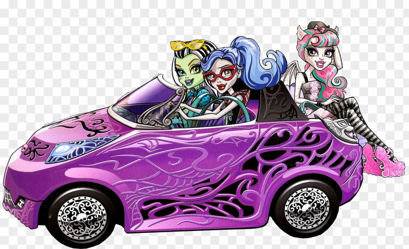 Toy Car Monster High Doll Barbie PNG