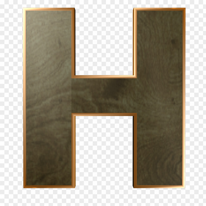 Wood Alphabet Letter PNG