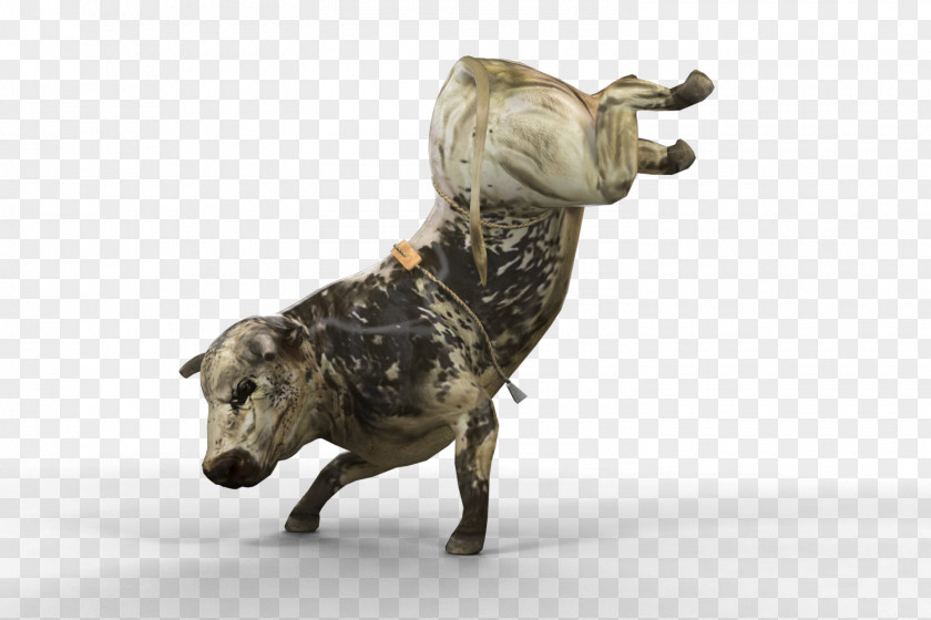 Bull Riding Cattle Sculpture Figurine Snout PNG