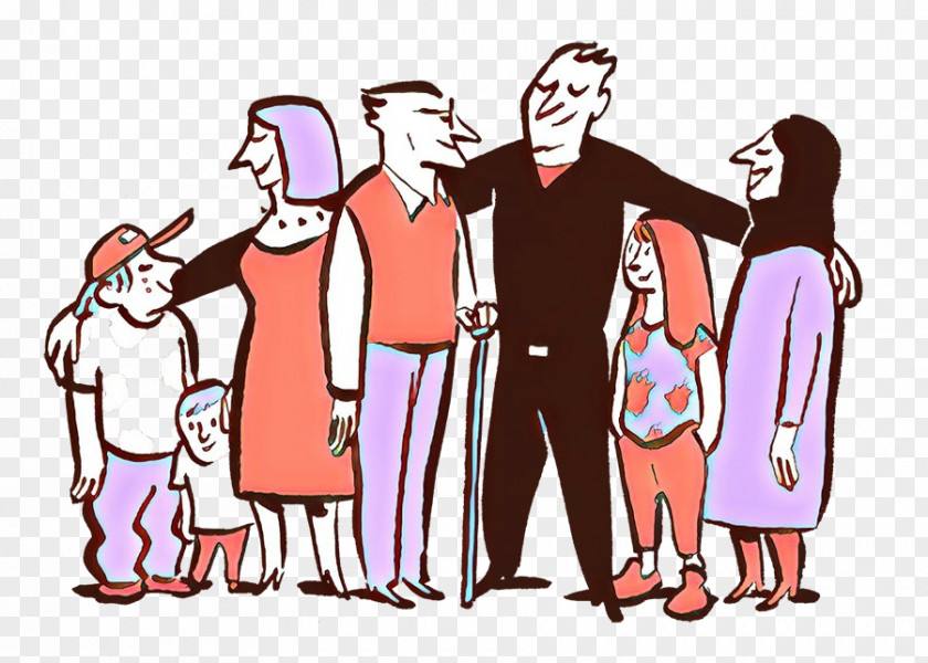People Social Group Cartoon Family Pictures Conversation PNG