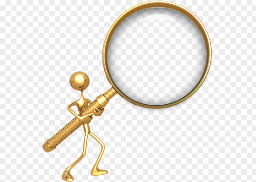 Holding The Magnifying Glass Of Villain PNG