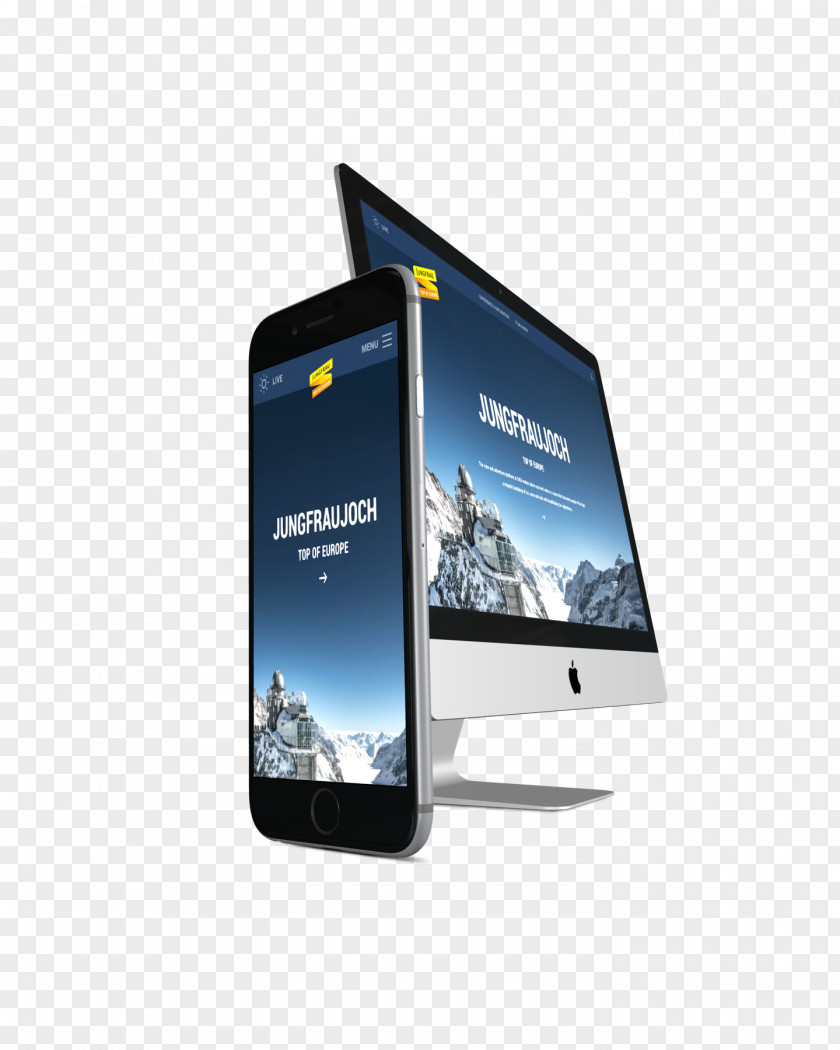 Smartphone Display Advertising PNG