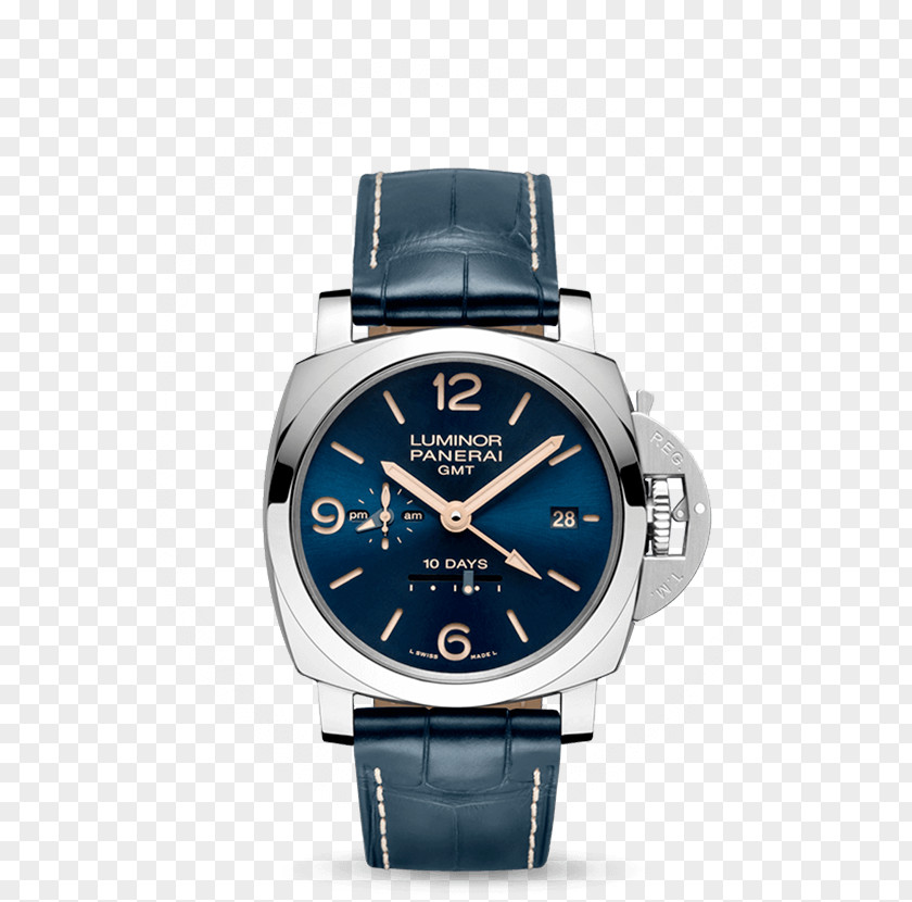 Watch Dial Panerai Men's Luminor Marina 1950 3 Days GMT Automatic Acciaio Submersible Magnetic PNG