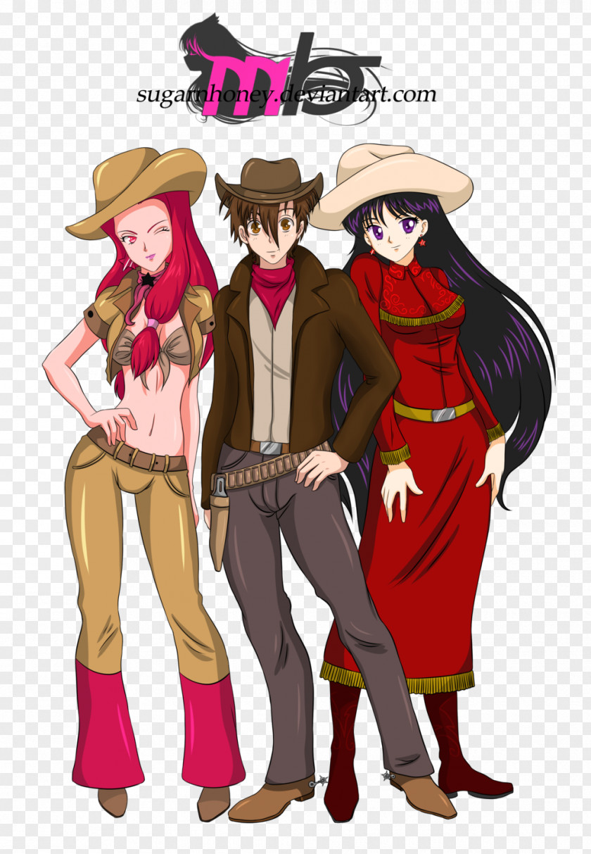 Wild West Sailor Moon Fiction Amazoness Quartet Character PNG